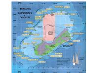 Bermuda Shipwreck Map